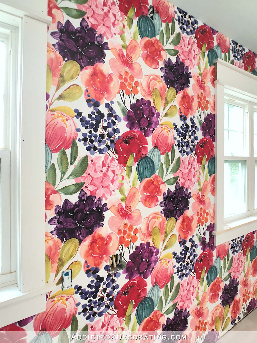 Studio Wallpaper Is Up! (Plus, Tips For Installing Spoonflower Wallpaper)
