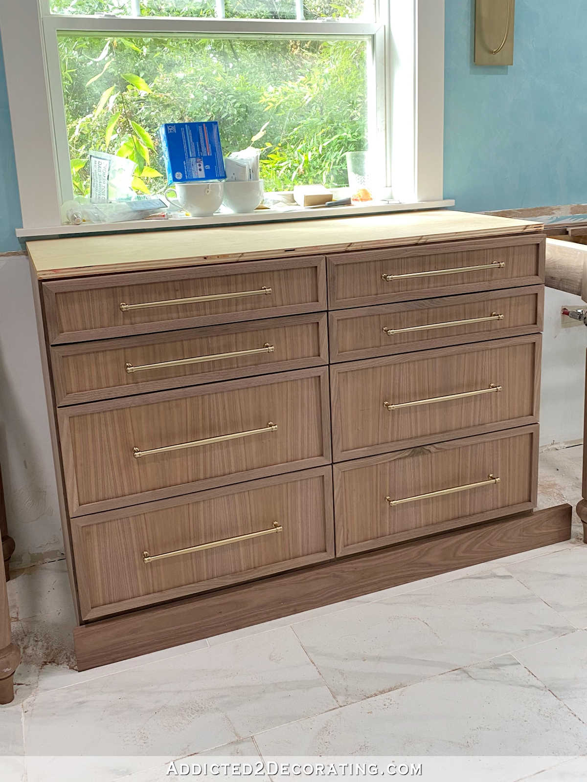 DIY Chest Of Drawers — Part 2 (Walnut Storage Cabinet For Our Bathroom)