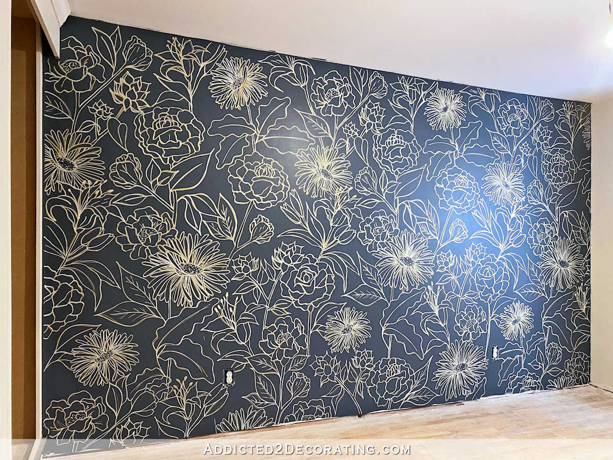 Guest Bedroom Wall Mural – Finished!