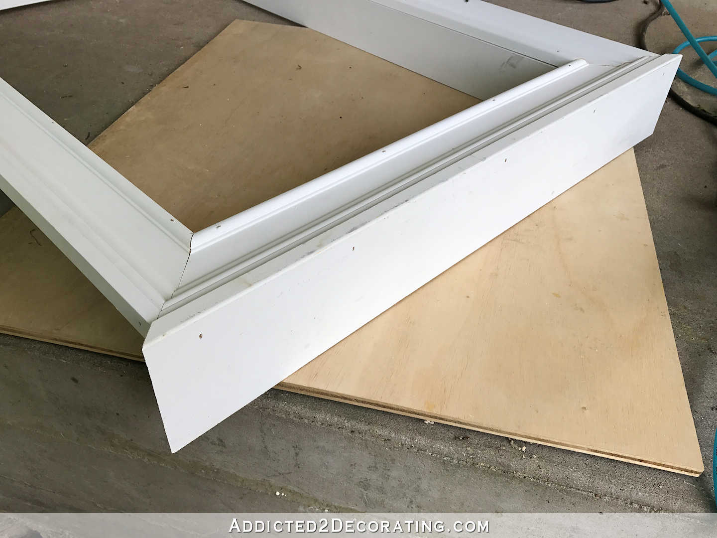 How To Build An Easy DIY Custom Frame For A Wall Mounted TV – Part 1