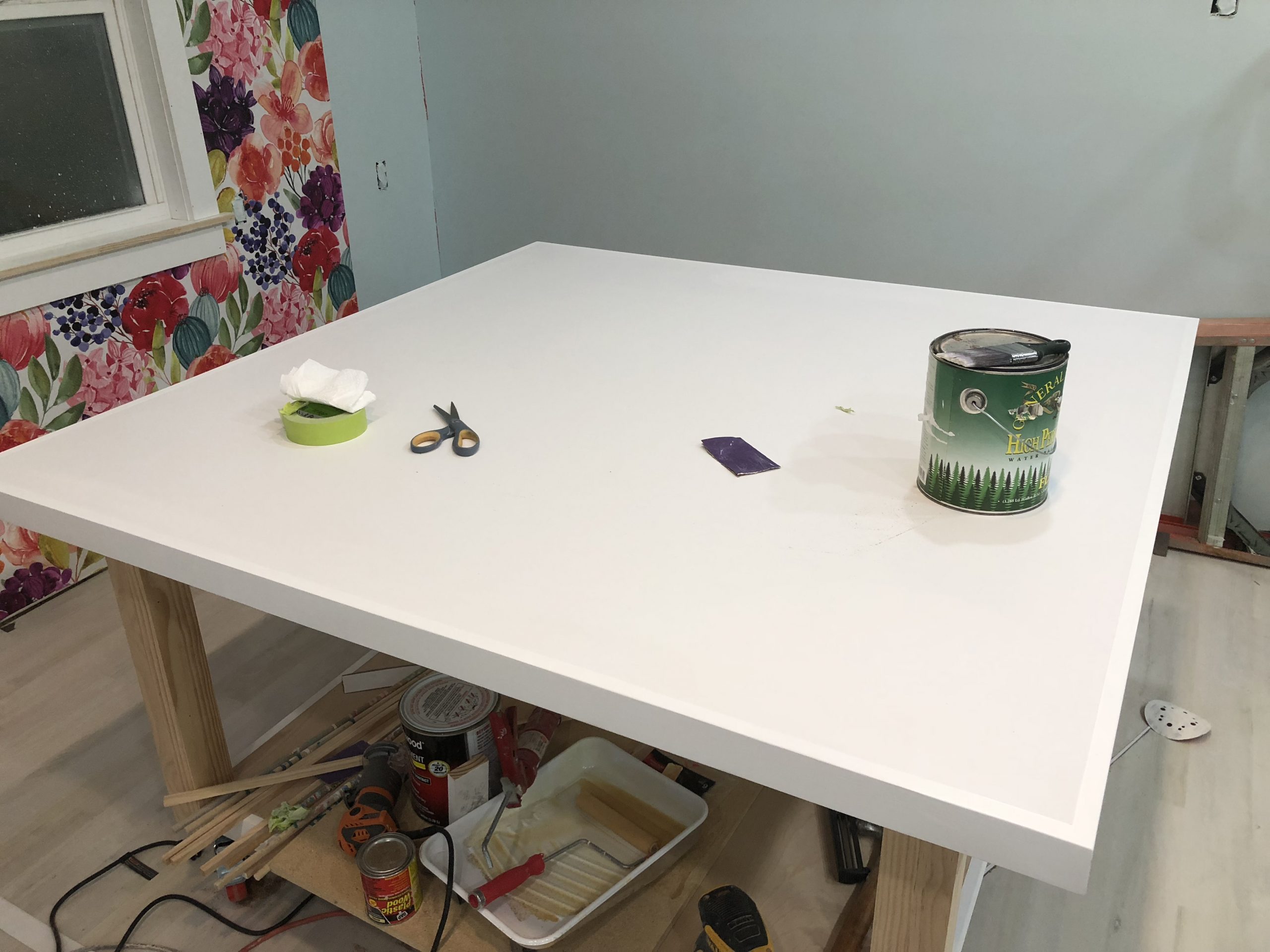 Laminate Table Top Success (Mostly) & A Change Of Heart