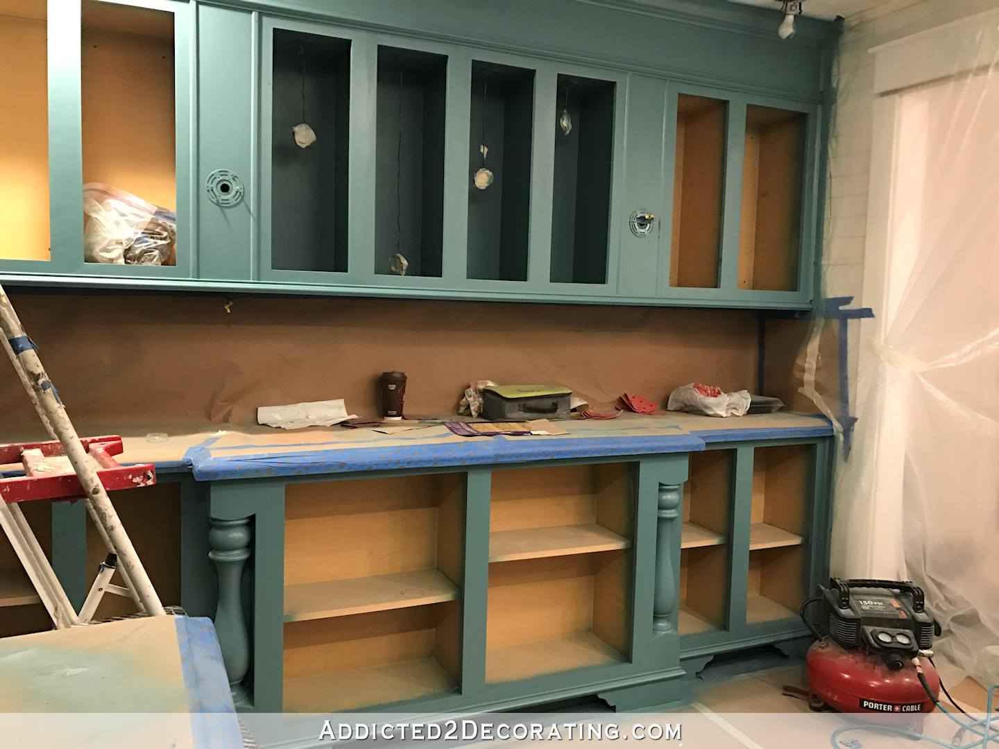 Kitchen Cabinet Progress — So Close To Being Finished!