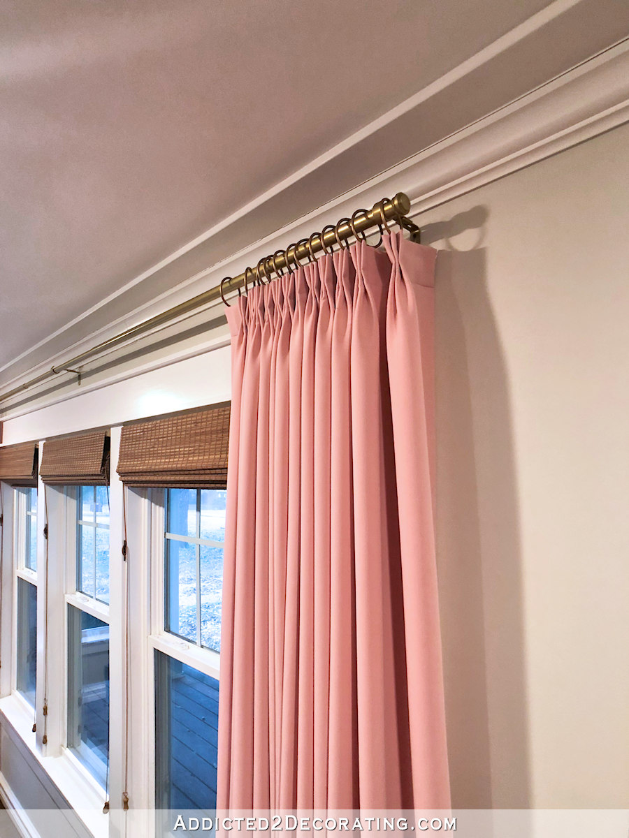 Pink Living Room Curtains!