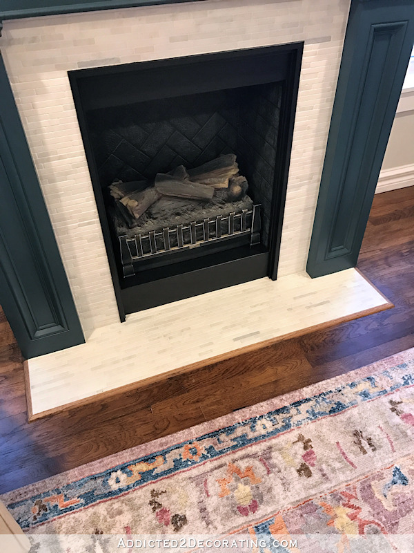 Fireplace Makeover (Plus My Paint Color Trial and Error)