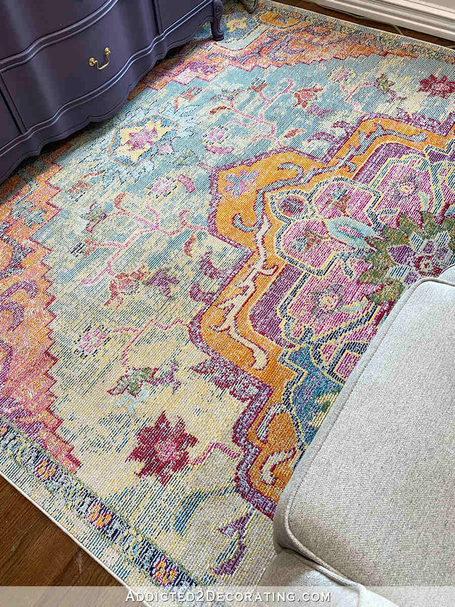 An Entryway Change & Sitting Room Rug Doubts
