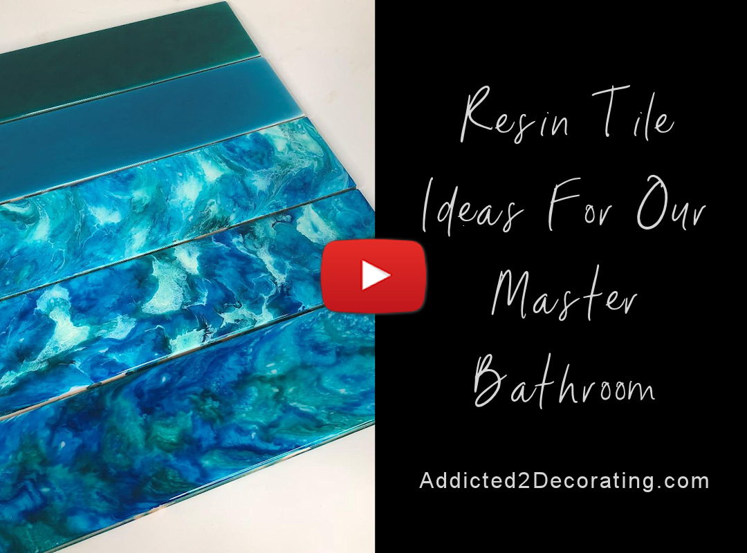 Testing Five DIY Resin Tile Ideas For Our Master Bathroom