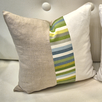 DIY: Easy Three-Fabric Decorative Pillows